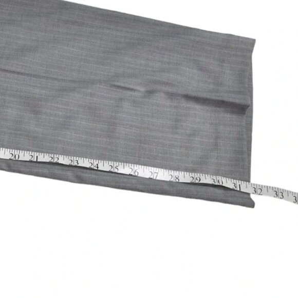 NWT Penningtons Pants Slightly Curvy Fit Gray Straight Leg Size 16 - Picture 11 of 11